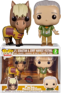 Funko Pop! Parks And Recreation - Jerry & Li'l Sebastian - 2-Pack
