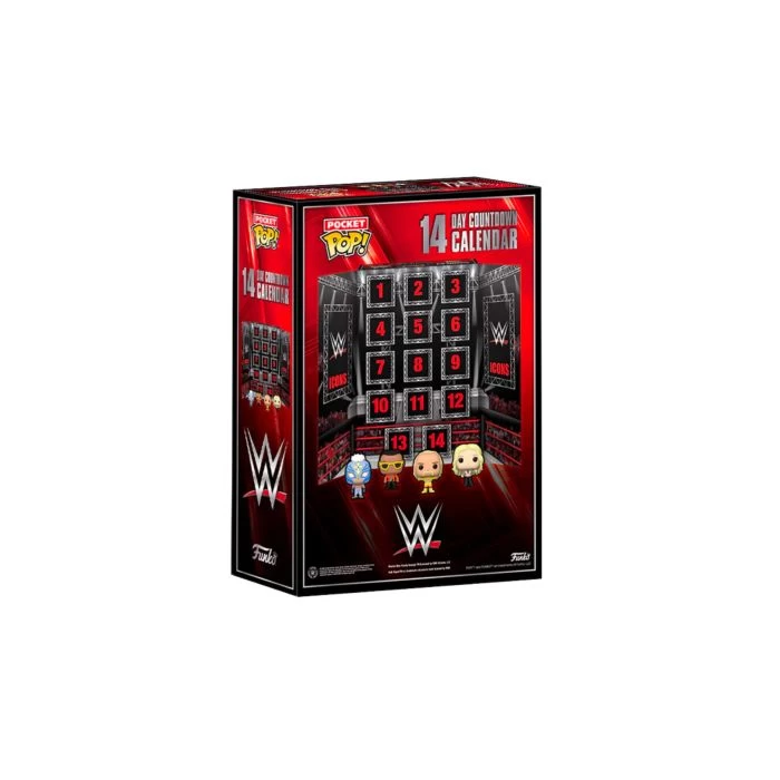Funko - WWE - 14 Day Pocket Pop! Vinyl Figure Countdown Calendar 4 Funko - WWE - 14 Day Pocket Pop! Vinyl Figure Countdown Calendar - Image 2