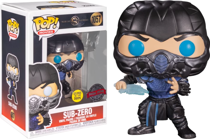 Funko Pop! Mortal Kombat (2021) - Sub-Zero Glow In The Dark #1057 4 Funko Pop! Mortal Kombat (2021) - Sub-Zero Glow In The Dark #1057 - Image 2