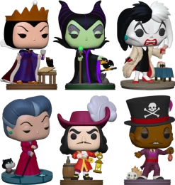 Funko Pop! Disney Villains - Mirror, Mirror, On The Pop - Bundle (Set Of 6)