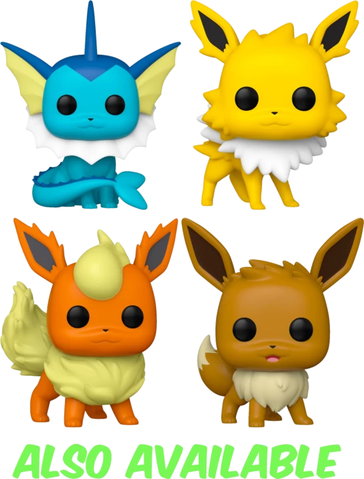 Funko Pop! Pokemon - Vaporeon #627 4 Funko Pop! Pokemon - Vaporeon #627 - Image 2