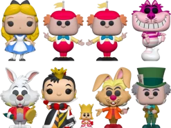 Funko Pop! Alice In Wonderland - Alice, Alice, Who The Funk Is Alice - Bundle (Set Of 8)