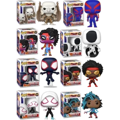 Funko Pop! Spider-Man: Across The Spider-Verse (2023) - Who Do You Think You Are, Really - Bundle (Set Of 8)
