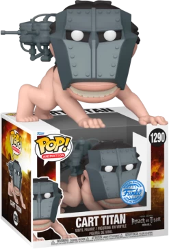 Funko Pop! Attack On Titan - Cart Titan 6" Super Sized #1290