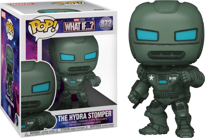 Funko Pop! Marvel: What If… - The Hydra Stomper 6" Super Sized #872 3 Funko Pop! Marvel: What If… - The Hydra Stomper 6" Super Sized #872