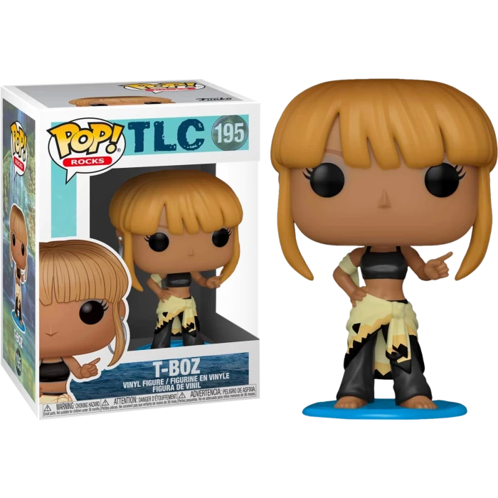 Funko Pop! TLC - T-Boz #195 - Chase Chance 3 Funko Pop! TLC - T-Boz #195 - Chase Chance