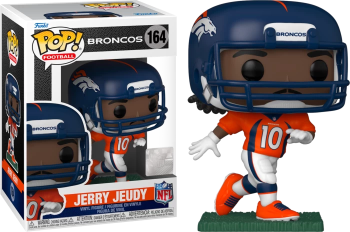 Funko Pop! NFL Football - Jerry Jeudy Denver Broncos #164 3 Funko Pop! NFL Football - Jerry Jeudy Denver Broncos #164