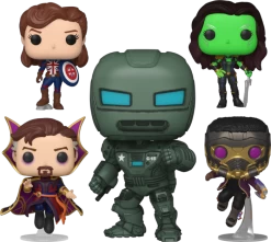 Funko Pop! Marvel: What If… - Face The Unknown - Bundle (Set Of 5)