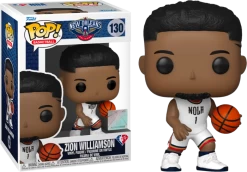 Funko Pop! NBA Basketball - Zion Williamson New Orleans Pelicans 2021 City Edition Jersey #130