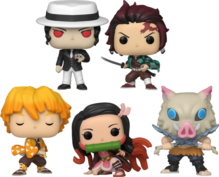 Funko Pop! Demon Slayer - When You Slay Nothing At All - Bundle (Set Of 5) 3 Funko Pop! Demon Slayer - When You Slay Nothing At All - Bundle (Set Of 5)