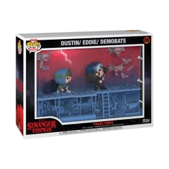 Funko Pop! Moments - Stranger Things 4 - Phase Three Dustin, Eddie, & Demobats Deluxe #05