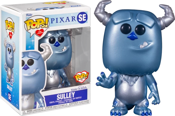 Funko Pop! Pops With Purpose - Spider-Man, Cheshire Cat, Sulley, Minnie Mouse & BB-8 Make A Wish Blue Metallic - Bundle (Set Of 5) 4 Funko Pop! Pops With Purpose - Spider-Man, Cheshire Cat, Sulley, Minnie Mouse & BB-8 Make A Wish Blue Metallic - Bundle (Set Of 5) - Image 2