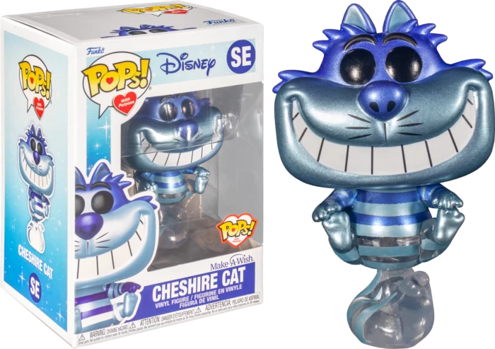 Funko Pop! Pops With Purpose - Spider-Man, Cheshire Cat, Sulley, Minnie Mouse & BB-8 Make A Wish Blue Metallic - Bundle (Set Of 5) 5 Funko Pop! Pops With Purpose - Spider-Man, Cheshire Cat, Sulley, Minnie Mouse & BB-8 Make A Wish Blue Metallic - Bundle (Set Of 5) - Image 3