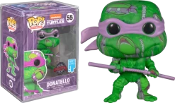 Funko Pop! Teenage Mutant Ninja Turtles II: The Secret Of The Ooze - Donatello Artist Series With Pop! Protector #55