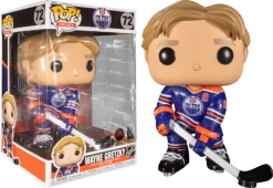 Funko Pop! NHL Hockey - Wayne Gretzky Edmonton Oilers Blue Jersey 10" #72