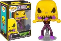 Funko Pop! The Nightmare Before Christmas - Jack Skellington With Scary Face Blacklight