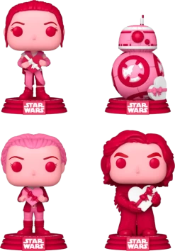 Funko Pop! Star Wars - Valentine's Day 2023 - Bundle (Set Of 4)