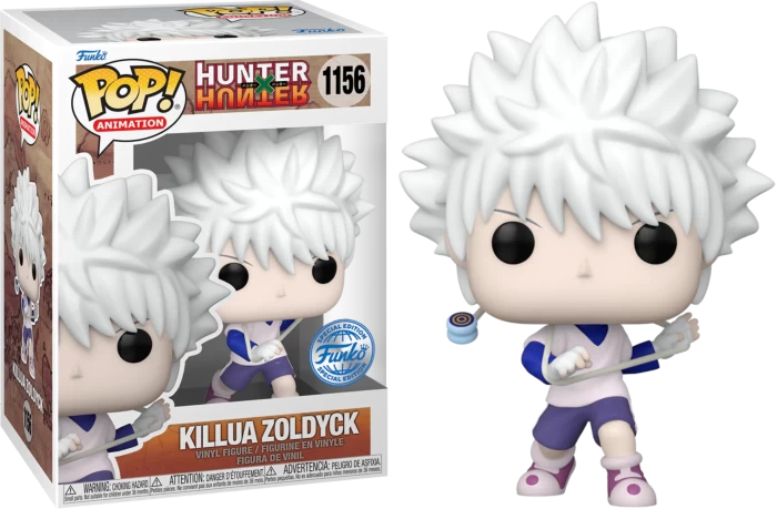 Funko Pop! Hunter X Hunter- Killua With Yo-Yo #1156 3 Funko Pop! Hunter X Hunter- Killua With Yo-Yo #1156