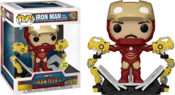 Funko Pop! Iron Man 2 - Iron Man MKIV With Gantry Glow In The Dark Deluxe #905