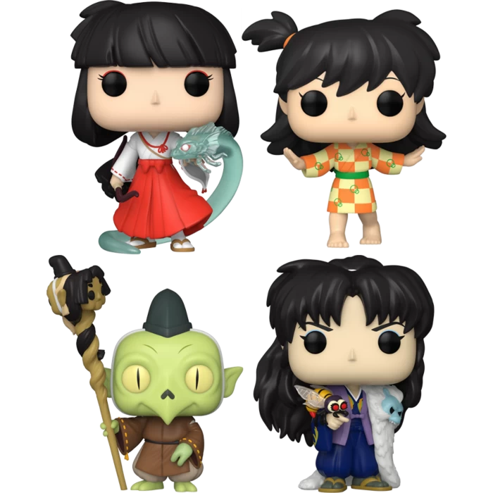 Funko Pop! Inuyasha - Sengoku - Bundle (Set Of 4) 3 Funko Pop! Inuyasha - Sengoku - Bundle (Set Of 4)