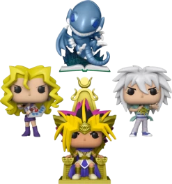 Funko Pop! Yu-Gi-Oh! - Pharaoh, Pharaoh On The Throne - Bundle (Set Of 4)