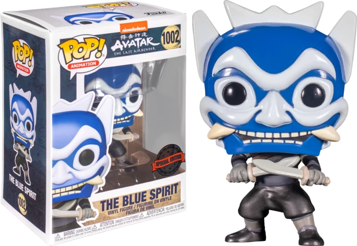 Funko Pop! Avatar: The Last Airbender - Zuko With Blue Spirit Mask #1002 - Chase Chance 3 Funko Pop! Avatar: The Last Airbender - Zuko With Blue Spirit Mask #1002 - Chase Chance