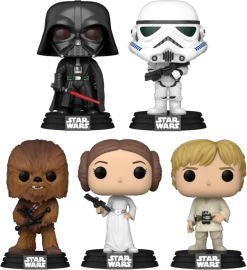 Funko Pop! Star Wars Episode VI: A New Hope - A Long Time Ago… - Bundle (Set Of 5)