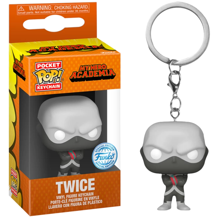 Funko Pocket Pop! Keychain - My Hero Academia - Twice League Of Villains 3 Funko Pocket Pop! Keychain - My Hero Academia - Twice League Of Villains
