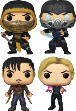 Funko Pop! Mortal Kombat (2021) - Funktality - Bundle (Set Of 4)