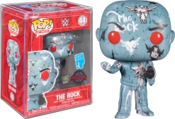 Funko Pop! WWE - The Rock Brahma Bull Artist Series With Pop! Protector #44