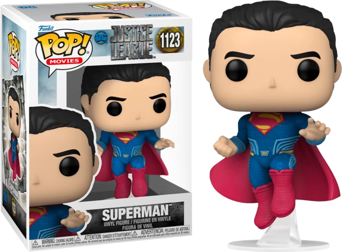 Funko Pop! Justice League (2017) - Superman Flying #1123 3 Funko Pop! Justice League (2017) - Superman Flying #1123