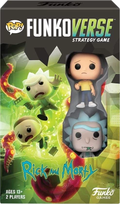 Funkoverse - Rick And Morty - Rick & Morty Pop! - Strategy Game 2-Pack