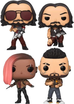 Funko Pop! Cyberpunk 2077 - The Keanu Era - Bundle (Set Of 4)