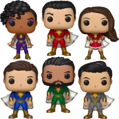 Funko Pop! Shazam! (2019) - Champion Of Eternity - Bundle (Set Of 6)