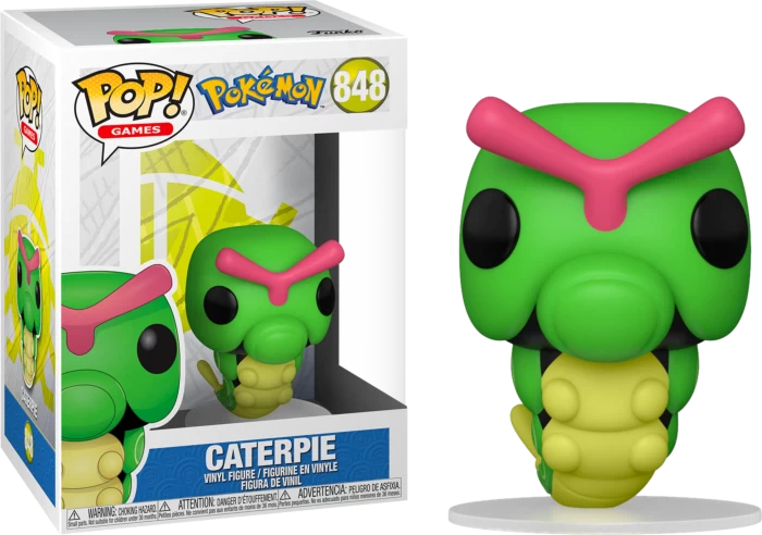 Funko Pop! Pokemon - Caterpie #848 3 Funko Pop! Pokemon - Caterpie #848