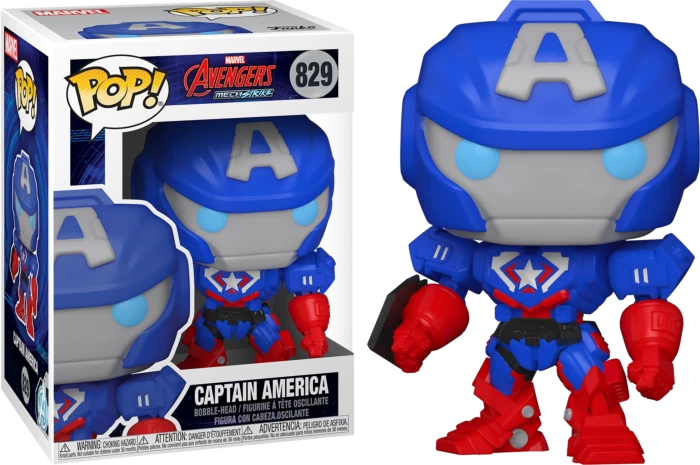 Funko Pop! Avengers Mech Strike - What The Mech Is This - Bundle (Set Of 6) 7 Funko Pop! Avengers Mech Strike - What The Mech Is This - Bundle (Set Of 6) - Image 5
