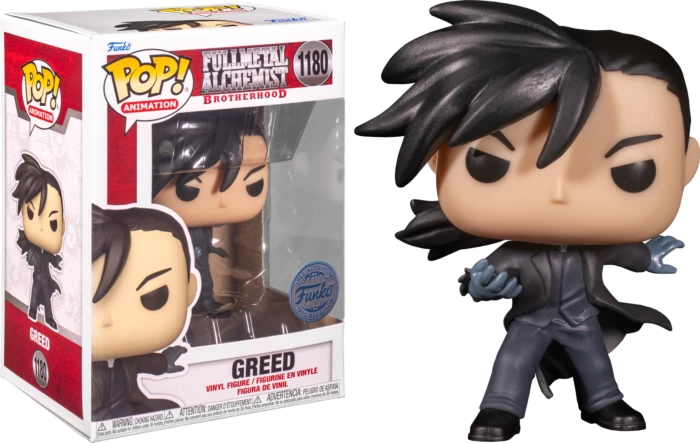 Funko Pop! Fullmetal Alchemist: Brotherhood - Greed #1180 3 Funko Pop! Fullmetal Alchemist: Brotherhood - Greed #1180