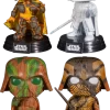 Funko Pop! Star Wars - Darth Vader Mustafar, Hoth, Endor & Bespin Artist Series - Bundle (Set Of 4)