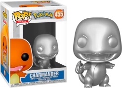 Funko Pop! Pokemon - Charmander Silver Metallic 25th Anniversary #455