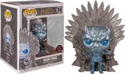 Funko Pop! Game Of Thrones - Night King On Throne Metallic Deluxe #74