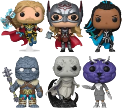 Funko Pop! Thor 4: Love And Thunder - Four To The Thor - Bundle (Set Of 6)