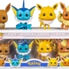 Funko Pop! Pokemon - Eevee, Vaporeon, Jolteon & Flareon - 4-Pack 2 Funko Pop! Pokemon - Eevee, Vaporeon, Jolteon & Flareon - 4-Pack -Anime Zone Shop 1 e4a671eb eb13 4164 a88f dc511f7443f7