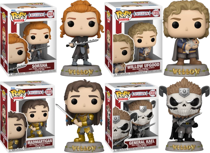 Funko Pop! Willow (1988) - Pretty, Pretty, Pretty Ufgood - Bundle (Set Of 4) 3 Funko Pop! Willow (1988) - Pretty, Pretty, Pretty Ufgood - Bundle (Set Of 4)