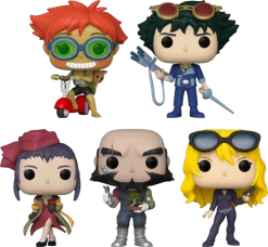 Funko Pop! Cowboy Bebop - Whatever Happens, Happens - Bundle (Set Of 5)