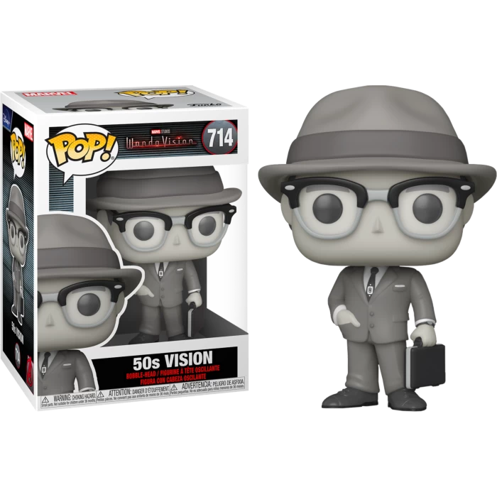 Funko Pop! WandaVision - 50s Vision #714 - Chase Chance 3 Funko Pop! WandaVision - 50s Vision #714 - Chase Chance