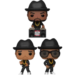 Funko Pop! Run-DMC - Pop This Way - Bundle (Set Of 3)