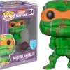 Funko Pop! Teenage Mutant Ninja Turtles II: The Secret Of The Ooze - Michelangelo Artist Series With Pop! Protector #54 -Anime Zone Shop 21 9fb5d60b d174 4bc6 99a0 79f5ce783a71