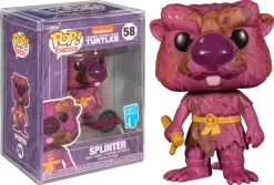 Funko Pop! Teenage Mutant Ninja Turtles II: The Secret Of The Ooze - Splinter Artist Series With Pop! Protector #58