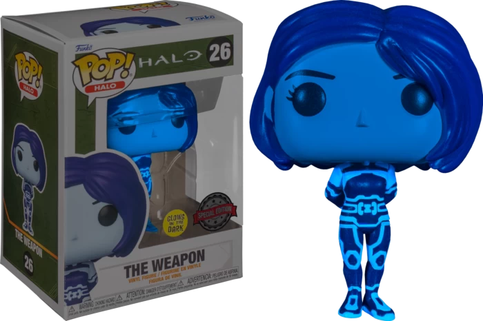 Funko Pop! Halo Infinite - The Weapon Glow In The Dark #26 3 Funko Pop! Halo Infinite - The Weapon Glow In The Dark #26