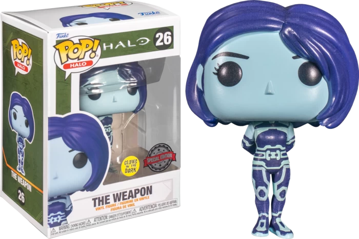 Funko Pop! Halo Infinite - The Weapon Glow In The Dark #26 4 Funko Pop! Halo Infinite - The Weapon Glow In The Dark #26 - Image 2